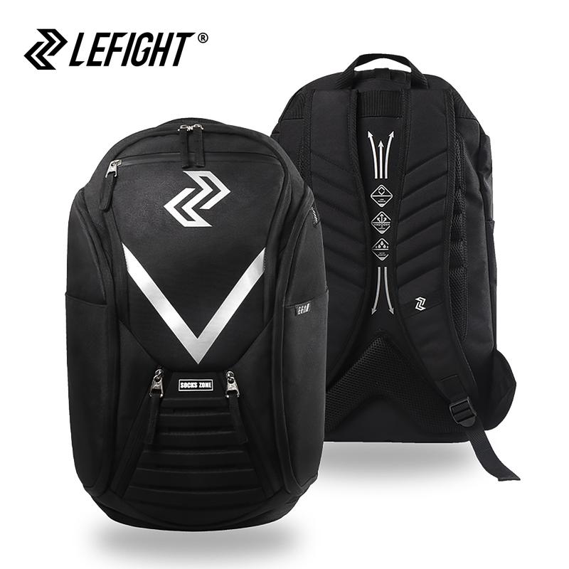 LEFIGHT Hoops Elite Pro Basketball Backpack With Dividers, Large Capacity Sports Training Backpack