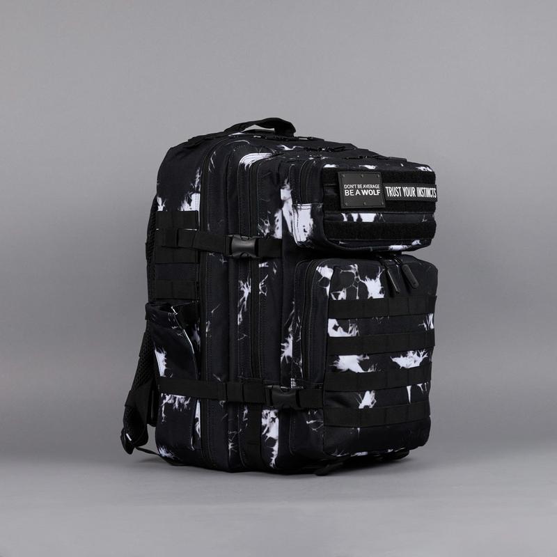 45L Backpack Black Lightning