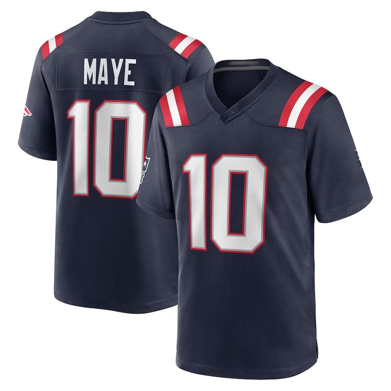 Maye #10 Patriots Jersey, Brady #12, Stevenson #38, Henry #85, Judon #9, Gonzalez #27 - Patriots Limited Jersey - Personalized Patriots Limited Edition Jersey