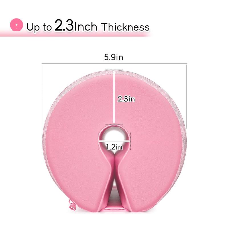 RitFit Pink Hip Thrust Pad Barbell Pad,Thick Protective Non Slip Pad Covered with PU Leather for Bench Press, Weightlifting, Hip Thrust, Glute Bridge, for fitness Women Preferred Olympic Barbell