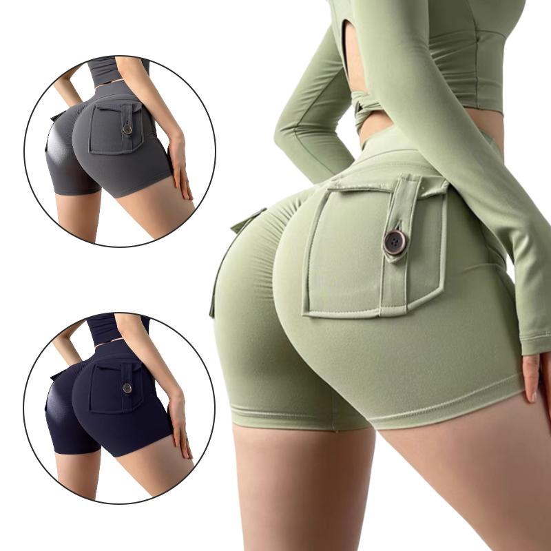 Womens Summer Yoga shorts Biker Shorts For Women High Waist Tummy Control Summer Workout Shorts for Running Yoga Athletic Newbie sports shorts