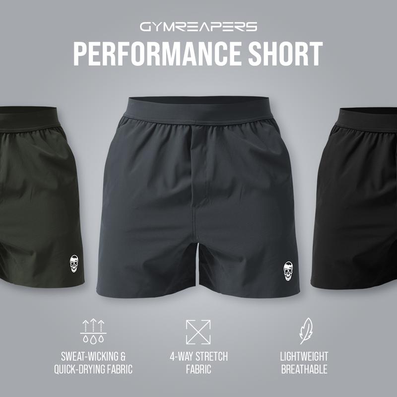 Gymreapers Lightweight Moisture-Wicking Performance Shorts 5