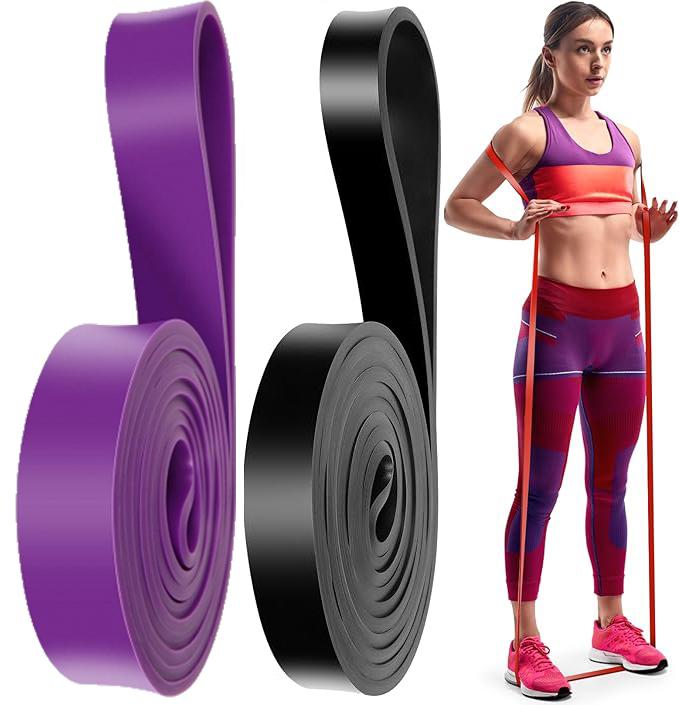 Christmas 2024 Gift comfort Resistance Band Set, Set Elastic Band for Home Exercise, SportsAssistance Belt for Yoga Gym Workout,Gymtok,Gym Accessories,GymEquipment, Power Bands, Gifts forMen, Exercise Equipment