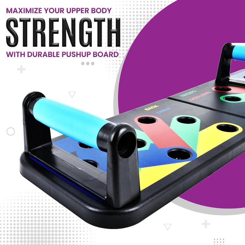 Portable Multifunctional Push Up Board, Foldable Pull-up Bar, Strength Training Equipment for Home Gym Workout, Gymtok, Exercise Equipment