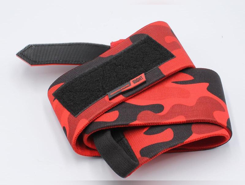 Personal Record Heavy Duty Premium Elbow Wraps - PR903 - Red Camo