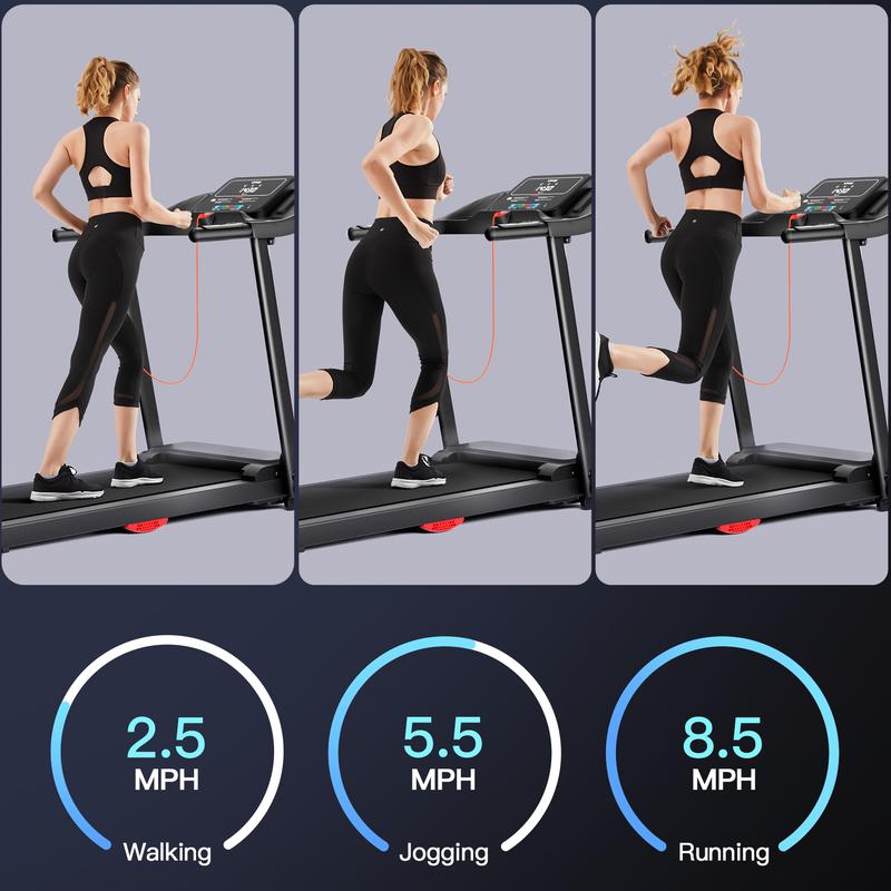 UMAY P9 Walking Pad Treadmill for Home with Multi-Functional Console