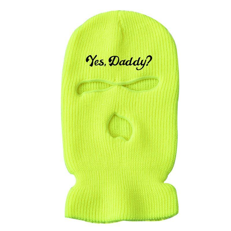 Knit Balaclava, 3 Hole Ski Mask, Outdoor Warm Cycling Windproof Mask, Face Gear & Equipment for Men & Women