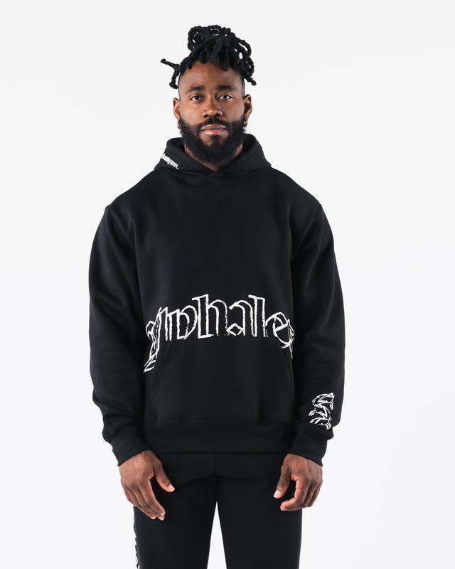 Alphalete Athletics Script Hoodie - Black