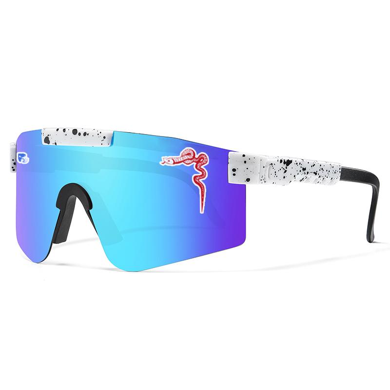 Men Women Sports Eyewear Cycling Sunglasses Outdoor Glasses Double Legs Bike Bicycle Wide View Mtb Windproof Goggles UV400