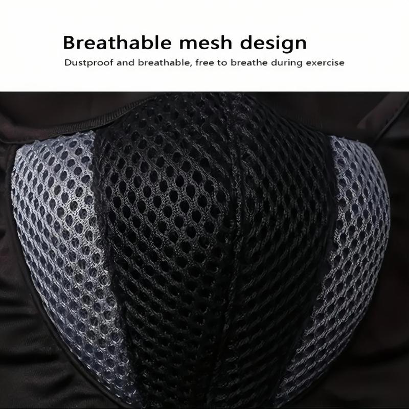 Outdoor UV Protective Mesh Face Mask, Motorcycle Riding Face Mask, Breathable Face Cover for Cycling, Motorcycle Riding, Outdoor Sports