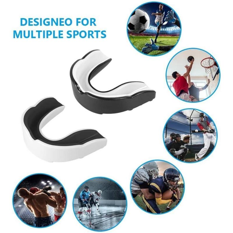 Sports Mouth Guards (2 Counts), Mouth Guards For Boxing, Basketball, Football, Other Sports Accessories