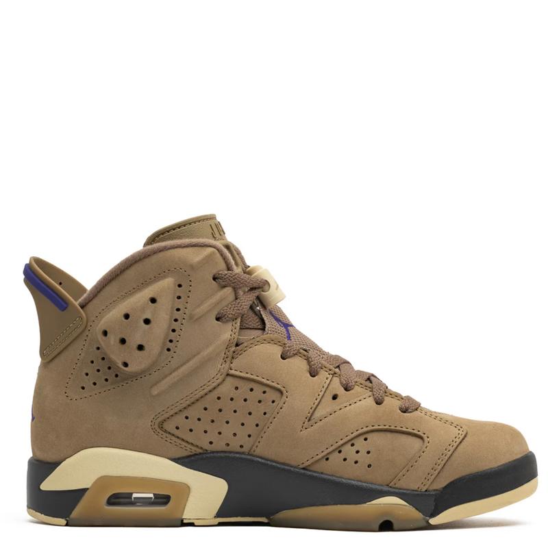 Nike Air Jordan 6 Retro Gore-Tex Brown Kelp FD1643-300 Womens Fashion Sneakers New