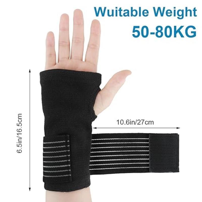 Adjustable Wrist Support, 2 Counts set Sports Hand Brace, Wrist Support for Fitness, Tendinitis, Tendonitis, Hand Pain