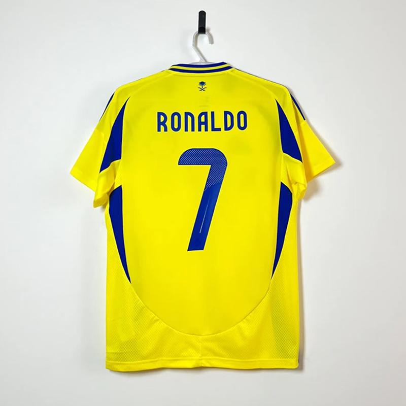 24-25 Riyadh Victory Home Fan Edition #7 Ronaldo Soccer Jersey Customized