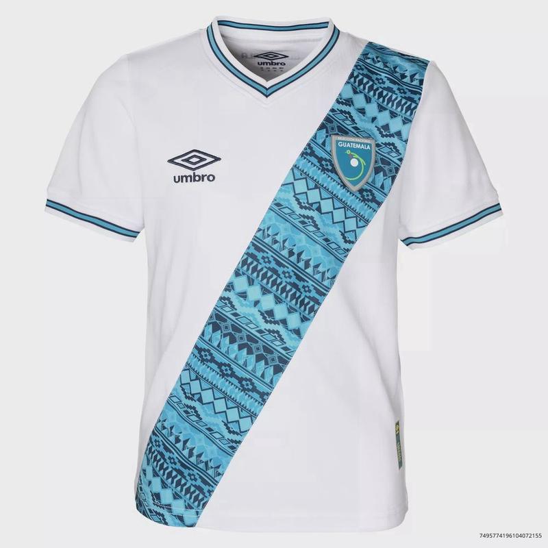 UMBRO GUATEMALA  2023 YOUTH'S HOME SS JERSEY WHITE COLOR UUM1GJS523103B