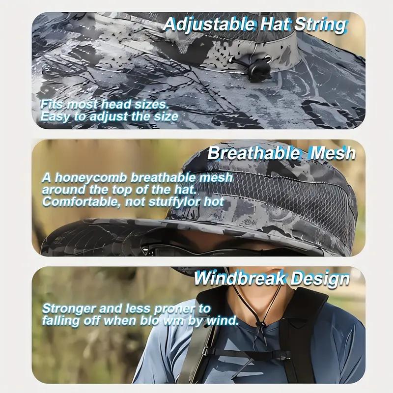 {Clearence Event} New Solar fan Outdoor Fishing Hat-Solar Panel Fan Hat Sun Protection Sun Hat With Fan Solar Fan Hats For Men-Solar & USB Charging Double Power Fans Outdoor Solar Panel Fan Hat fishinghats