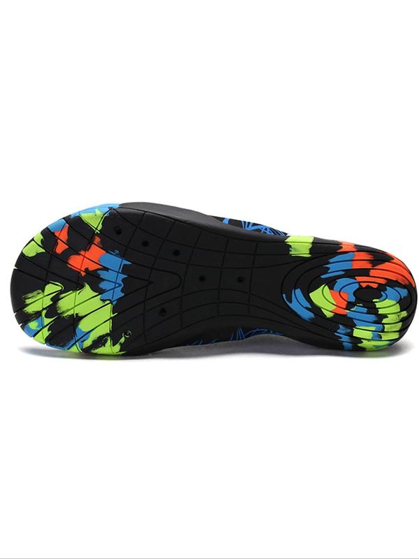 Men's Summer 2024 Lightweight Flat Water Shoes, Breathable Anti-slip Flat Sandals Water Shoes for Beach Outdoor Sports