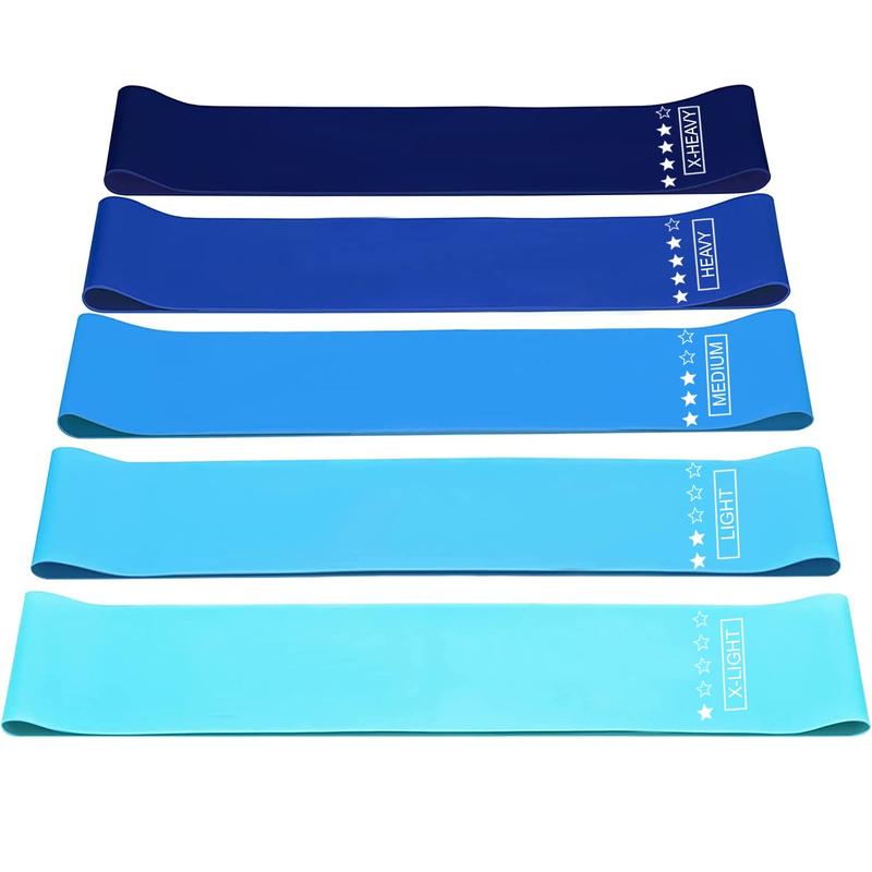 Resistance Bands-Resistance Bands for Working Out- 5 Set of Stretch Bands for Booty Legs- Exercise Bands for Workout and Physical Training