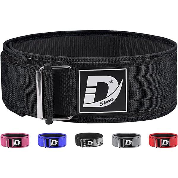 Defy Self Locking Weight Lifting Belt – Premium Weightlifting Belt for Powerlifting, Bodybuilding, Cross Training & Back Support – Adjustable Workout Belt for Men & Women