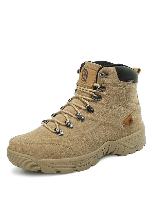 Men's Outdoor Hiking Boots, Casual Comfortable Breathable Sports Shoes, Non-slip Shock-absorbing Hiking Shoes for Outdoor Activities