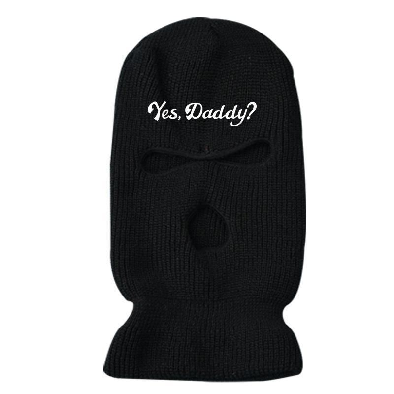 Knit Balaclava, 3 Hole Ski Mask, Outdoor Warm Cycling Windproof Mask, Face Gear & Equipment for Men & Women