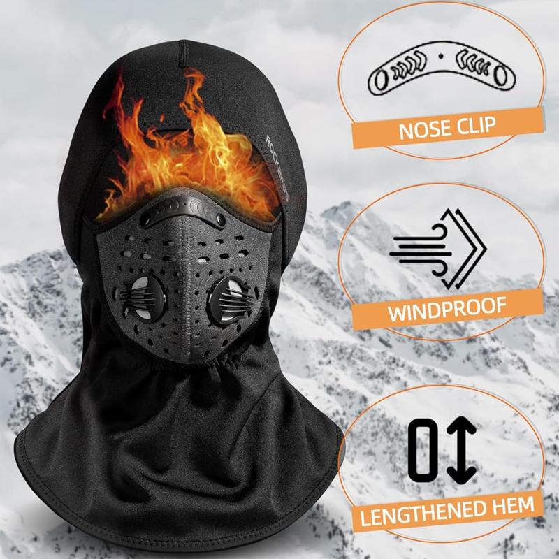 Ski Mask Balaclava Winter Mask for Men Women Baclava Cold Weather Thermal Windproof Fleece Balaclava for Outdoor Sports