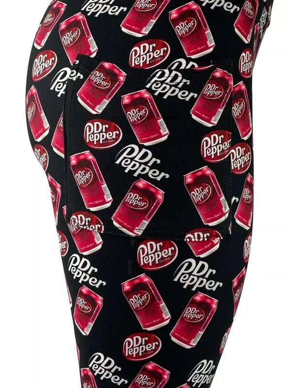 Unisex Dr Pepper Combo Hoodie Legging Set, Dr Pepper 3D Set, Gift For Him Her