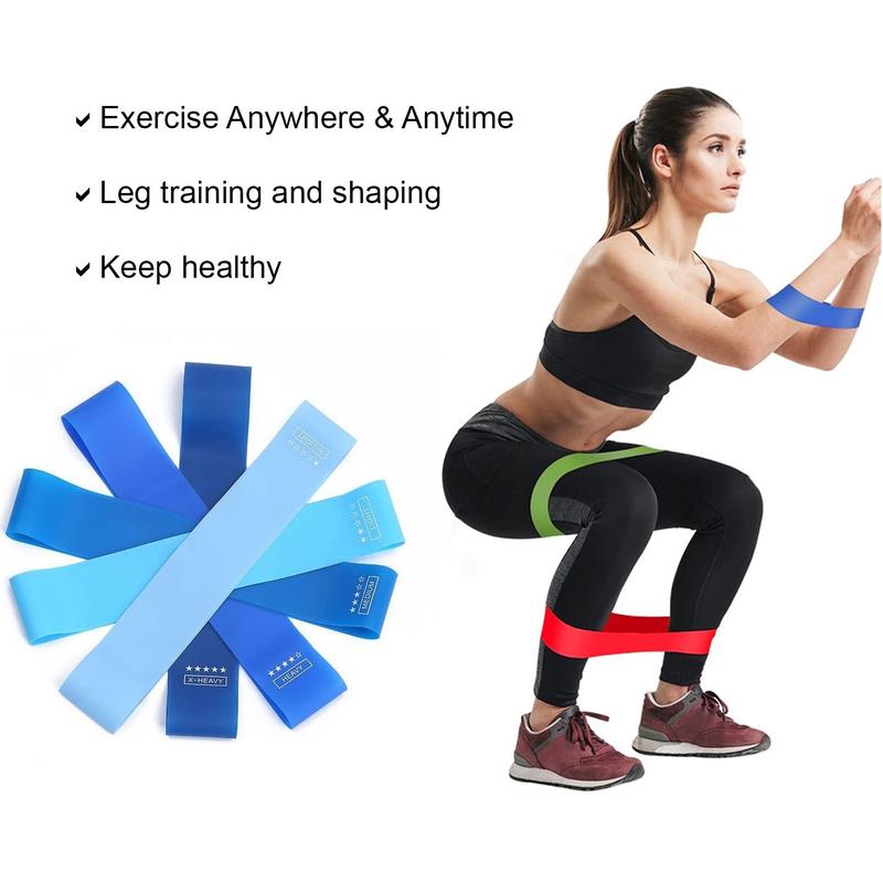 Resistance Bands-Resistance Bands for Working Out- 5 Set of Stretch Bands for Booty Legs- Exercise Bands for Workout and Physical Training