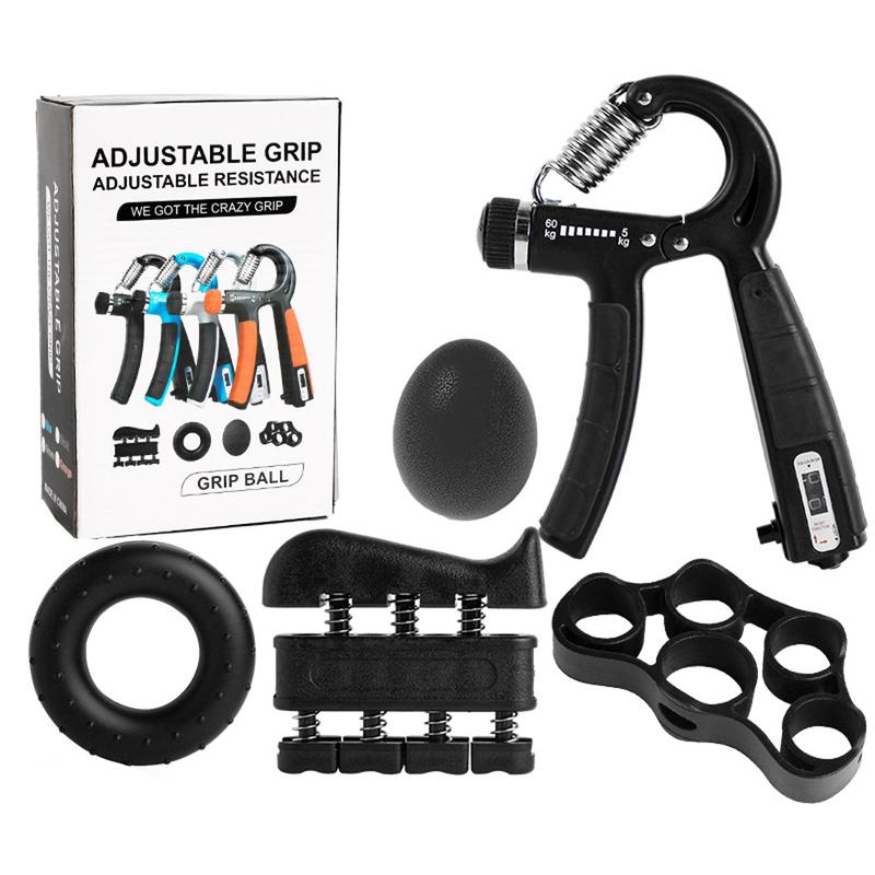 Adjustable Grip Strength Trainer, 5 Counts set Hand Grip Strength Training Equipment, Professional Hand Strengthener for Home Gym Workout