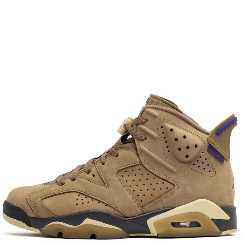 Nike Air Jordan 6 Retro Gore-Tex Brown Kelp FD1643-300 Womens Fashion Sneakers New