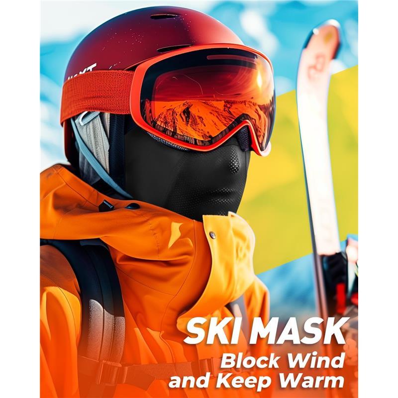 Balaclava Ski Mask for Men Women Fleece Winter Face Mask for Cold Weather Skiing Snowboarding Motorcycle Riding Outdoor Work