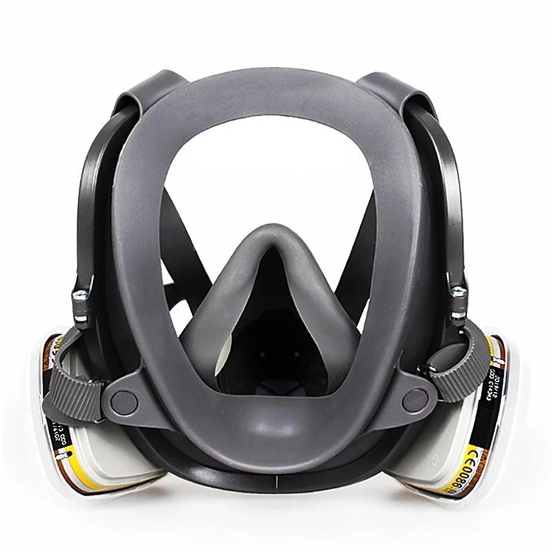 Anti-fog Full Facepiece Reusable Respirator, 7 in 1 Full Face Respirator Cover, Sports & Outdoor Accessories, Ski Mask