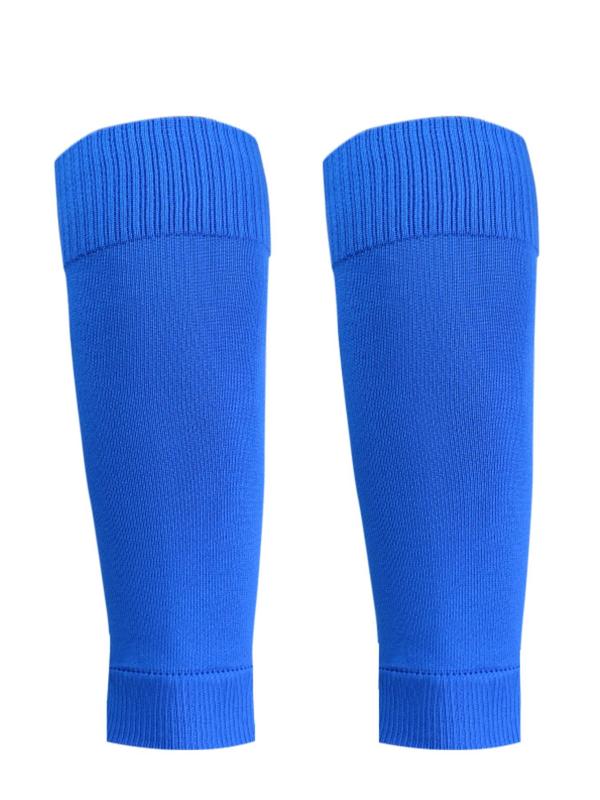 Unisex's Plain Calf Guard, Sporty Athletic Leg Sleeves for All Seasons, Sports Compression Leg Guard for Outdoors Competition Training, Football Socks