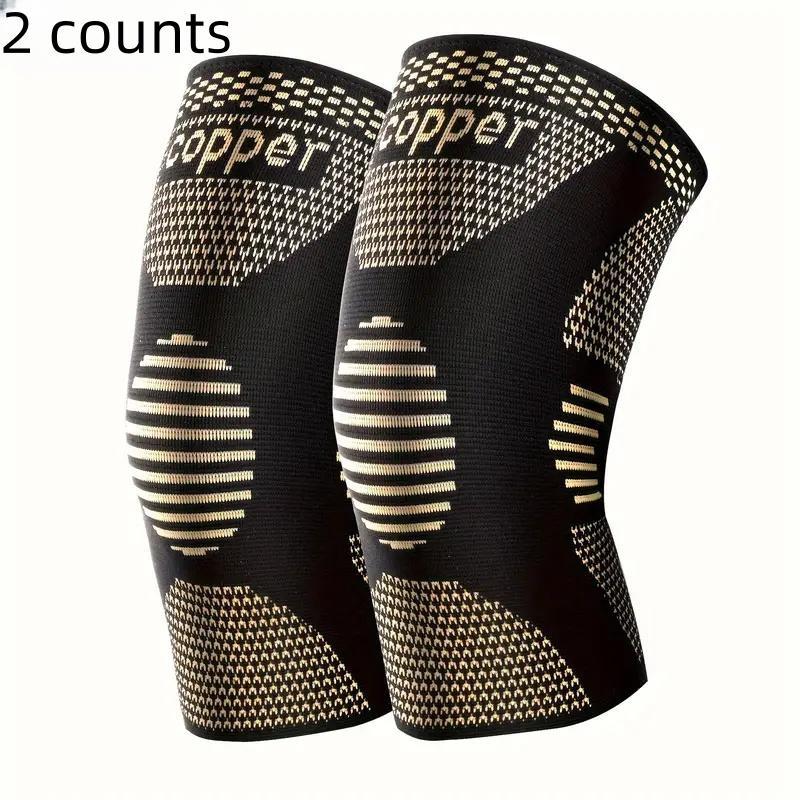 Sports Knee Pads, 1 Pair Non-slip Knee Brace, Knee Support for Men & Women, Sports Knee Protector for Running Jumping Cycling Basketball