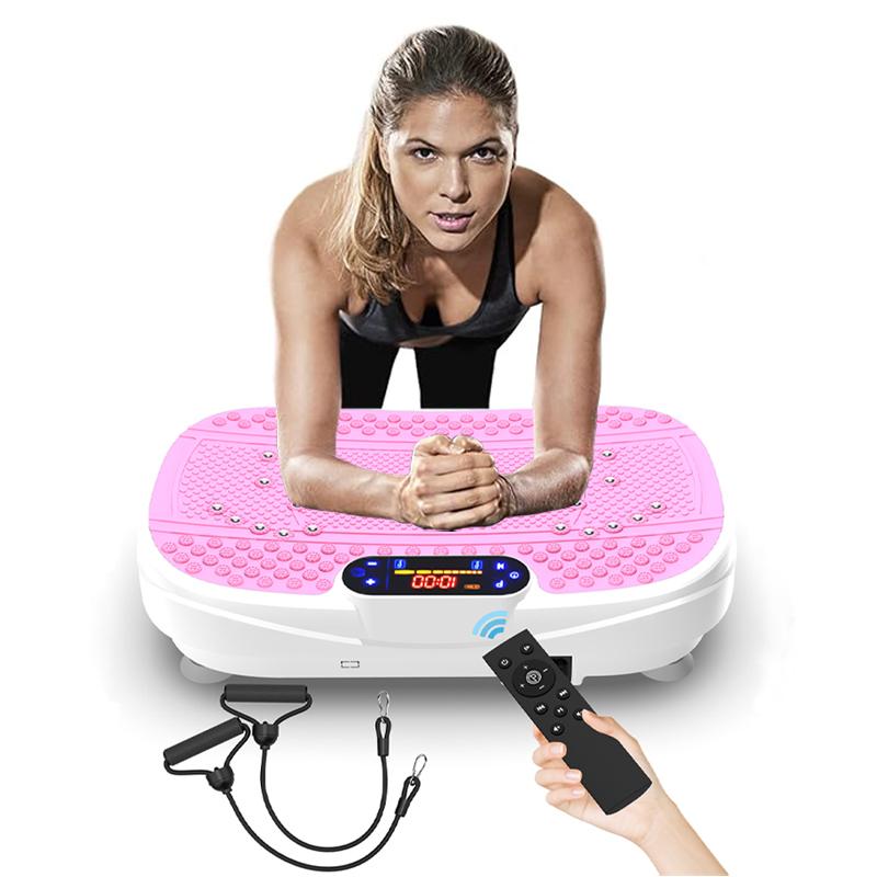 Vibration Plate Fitness Platform Exercise Machine Vibrating Shaking Full Body Shaker Workout Vibrate Stand Shake Board Sport Gym for Fitness Machine