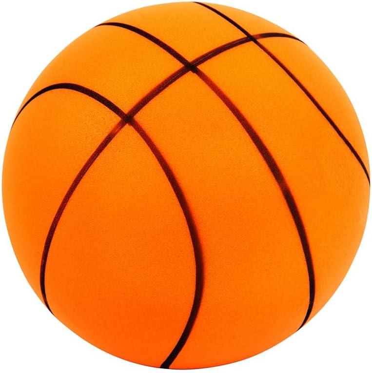 [Limited Time-Deal] Silent Ball Basketball Indoor Training Quiet Ball Soft Foam Ball Highly Elastic in The Lab Silent Basketball