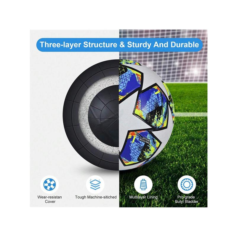 Soccer Ball Game Size 5 Soccer Balls Indoor And Outdoor Soccer Training Balls 2024 Champions League Ball