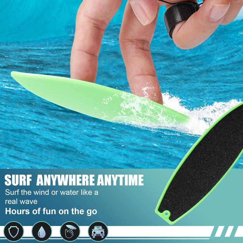 4 Pack Finger Mini Surfboard - Hone Your Surfing Skills - Surfer's Mini Surfboard - For Kids, Teens, Adults