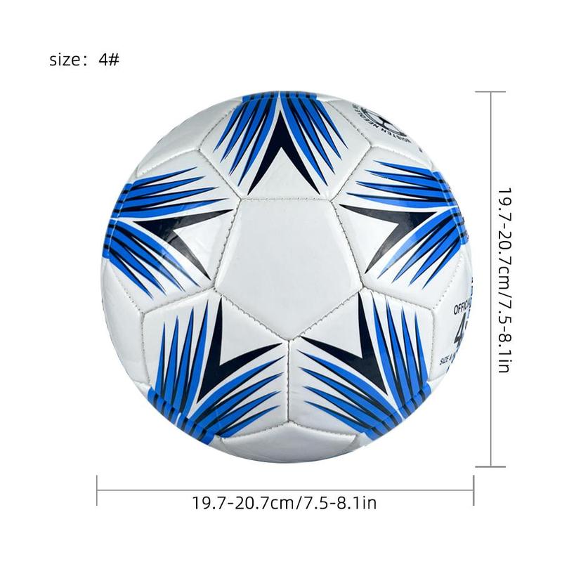 Size 4 5 Soccer Ball, Wear-resistant Soft Football for Training Competition, Football Training Equipment for Adults & Teens