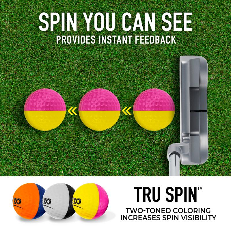 Tru Spin Foam Golf Practice Balls