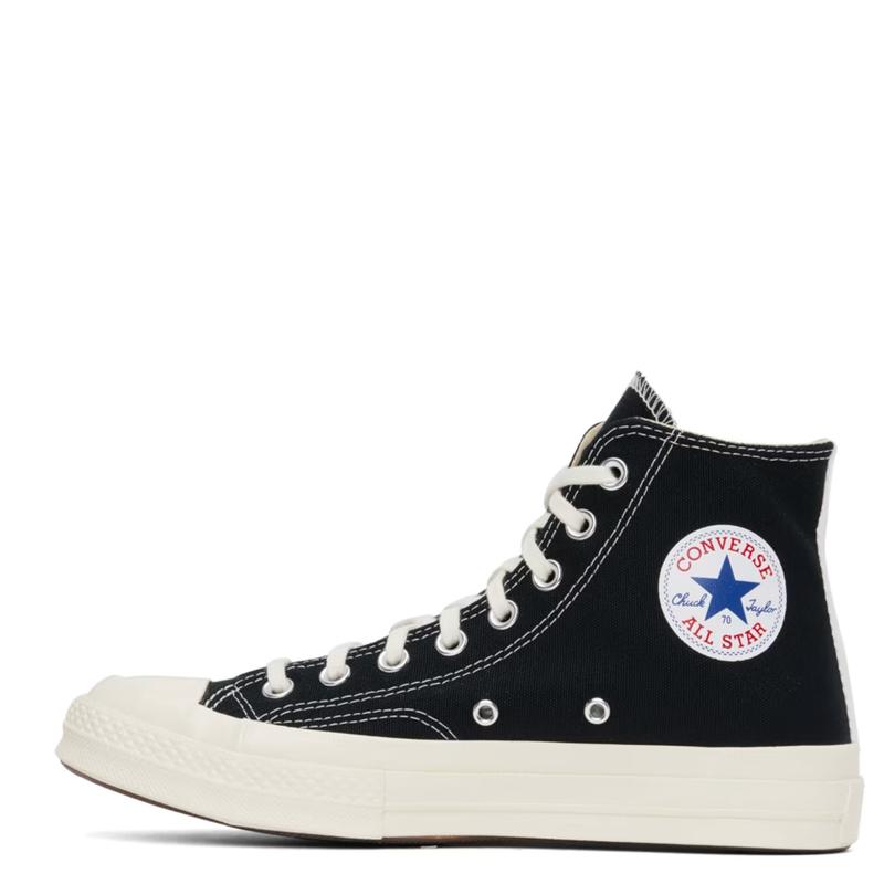 Converse Chuck Taylor All Star 70 Hi Comme des Garcons PLAY Black 150204C Mens Fashion Sneakers New