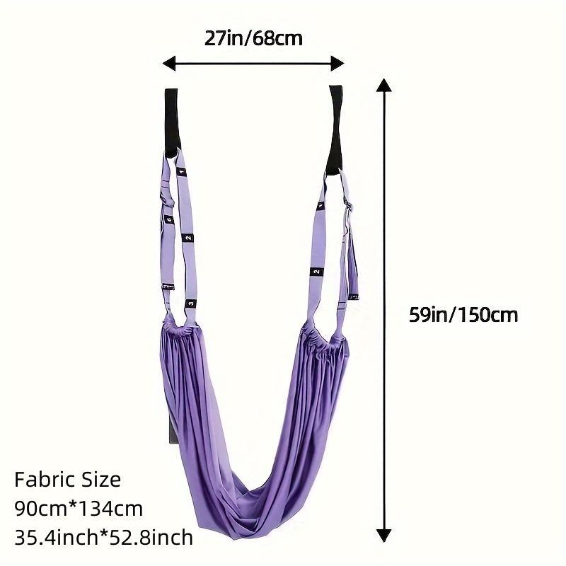 Aerial Yoga Hammock, Flexible Yoga Pilates Auxiliary Sling for Body Bending Training, Fitness Workout Equipment, Christmas Gift