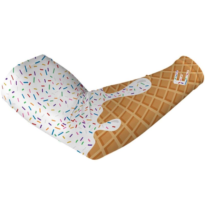 White Ice Cream Arm Sleeve