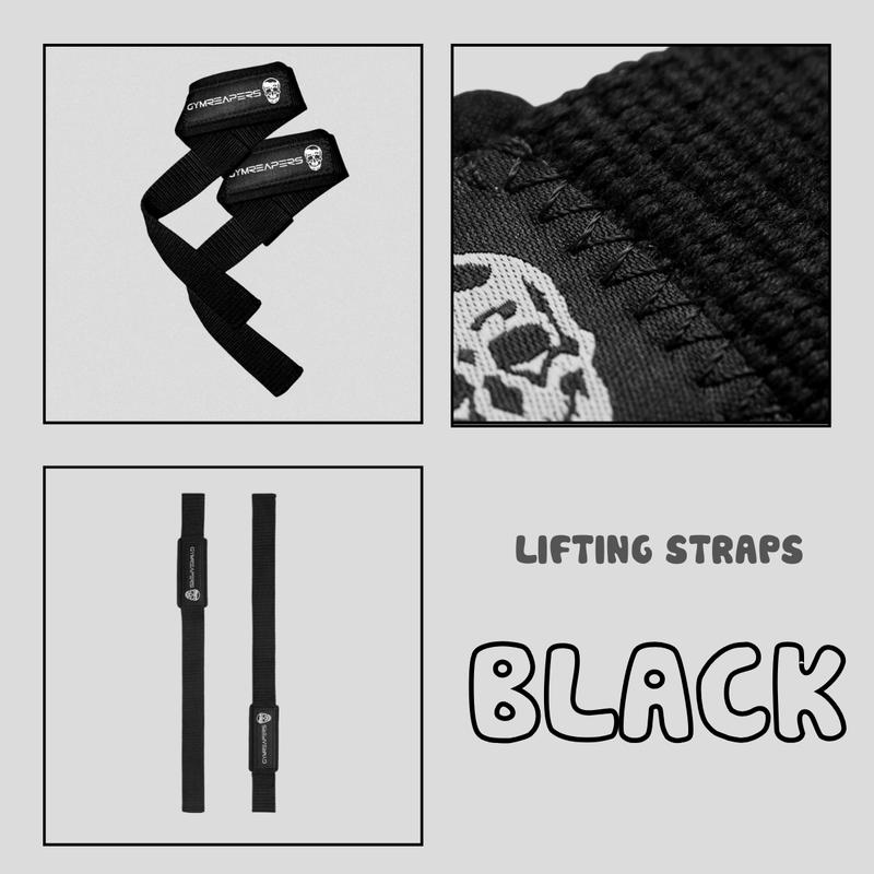 Gym Lifting Wrist Straps by Gym - Padded Neoprene with 18 inch Cotton - Set of 2 - for Weightlifting, Powerlifting, Strength Training, & Deadlifts