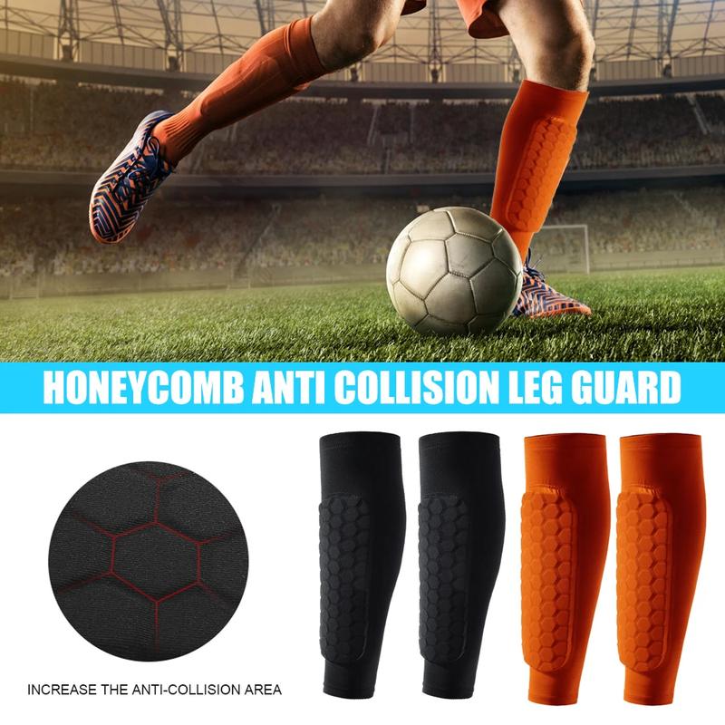 Sports Soccer Shin Guards for Kids and Adults - Compression Calf Sleeves and Protective Shinguards for Football, Leg Support for Teens and Children, Available in 1 or 2 Pcs MOJOYCE