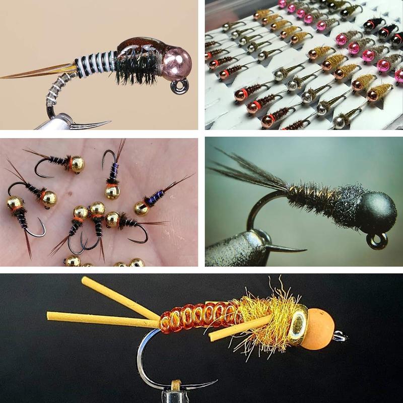 Fly Tying Materials 34bags Crystal Hlash Fly Tieing Kit forHook Lure 150PCS Per Color