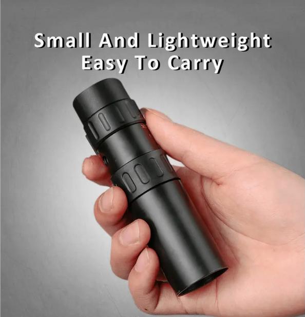 10-300X Zoom HD Portable Strong Binoculars Long Range Professional Spyglass Monocular Telescope Low Night Vision For Hunting