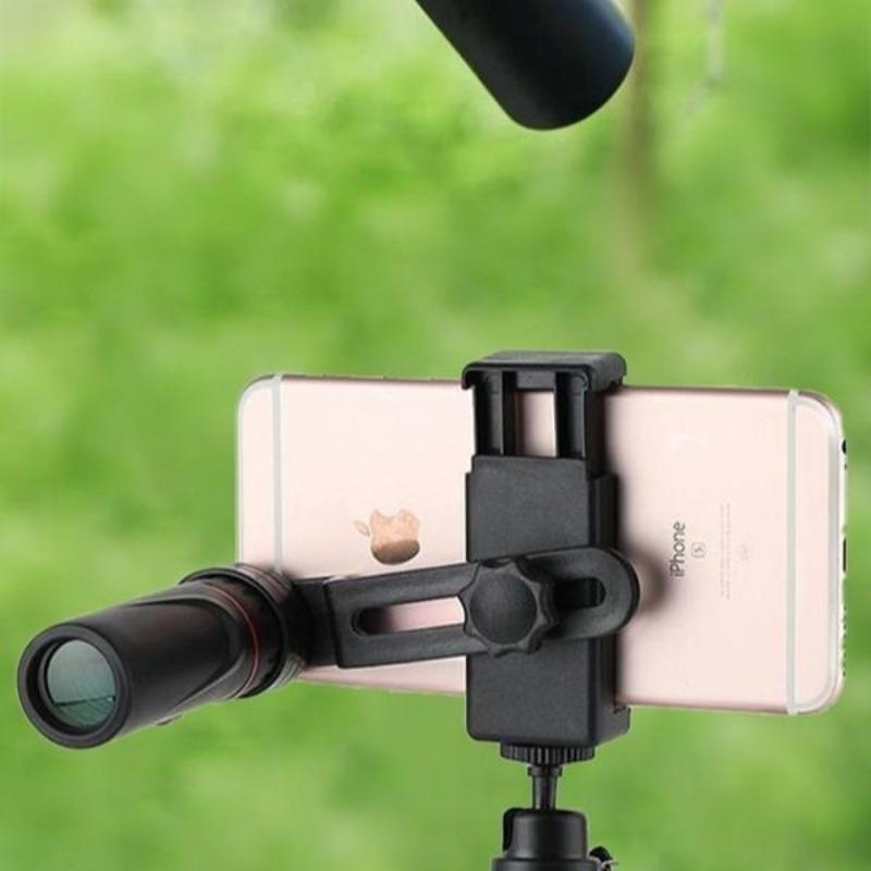 Portable Monocular Telescope, 2000x24 Magnification Monocular Telescope with Phone Holder & Tripod, Outdoor Camping Telescope for Hunting, Travel, Christmas Gift