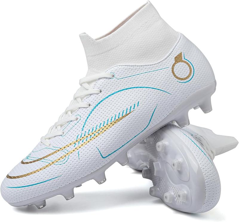 Soccer Cleats Men Women Football Shoes for Big Boy AG TF