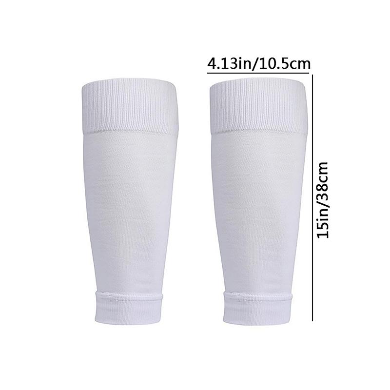 1Pair Men's Leg Warmers Training Football Basketball  Socks Adult Shin Guard Calf Children's Leg Brace Men's Socks